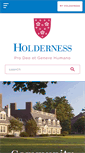 Mobile Screenshot of holderness.org